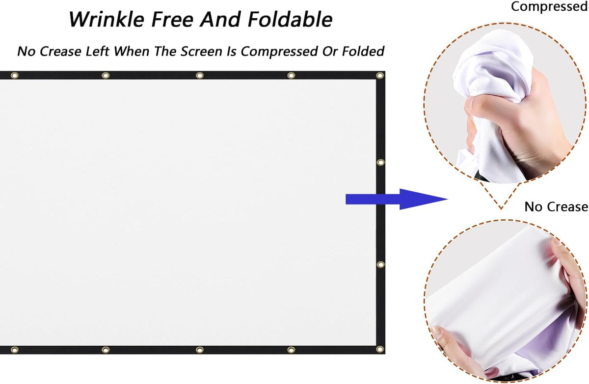 120 inch Foldable Projector Screen