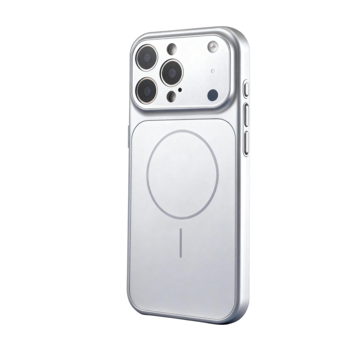 Designed Magnetic Series for iPhone 16 Pro Max Case,[Compatible with MagSafe][Tempered Glass Camera Lens Protection],Luxury Matte Military Grade Drop Protective Hard PC Shockproof Cover,Orange