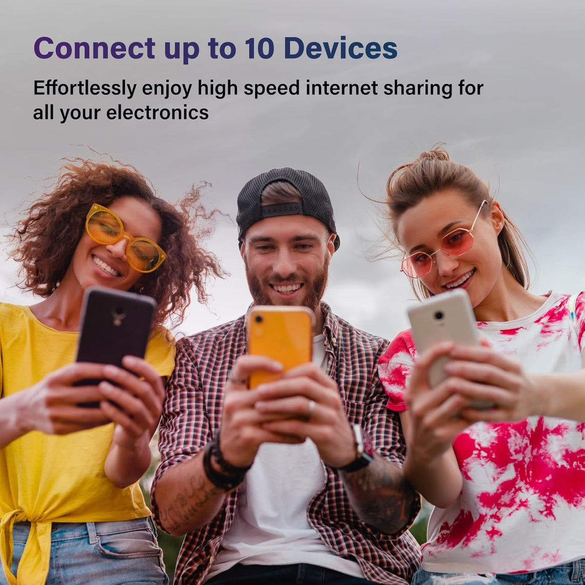 GlocalMe DuoTurbo 4G LTE Mobile Hotspot Device with Global 1.1GB Data 90Days, Portable WiFi Hotspot for Travel in 200+ Countries/Regions, SIMFREE and Dual Modem, 10 Devices Connected(Black)