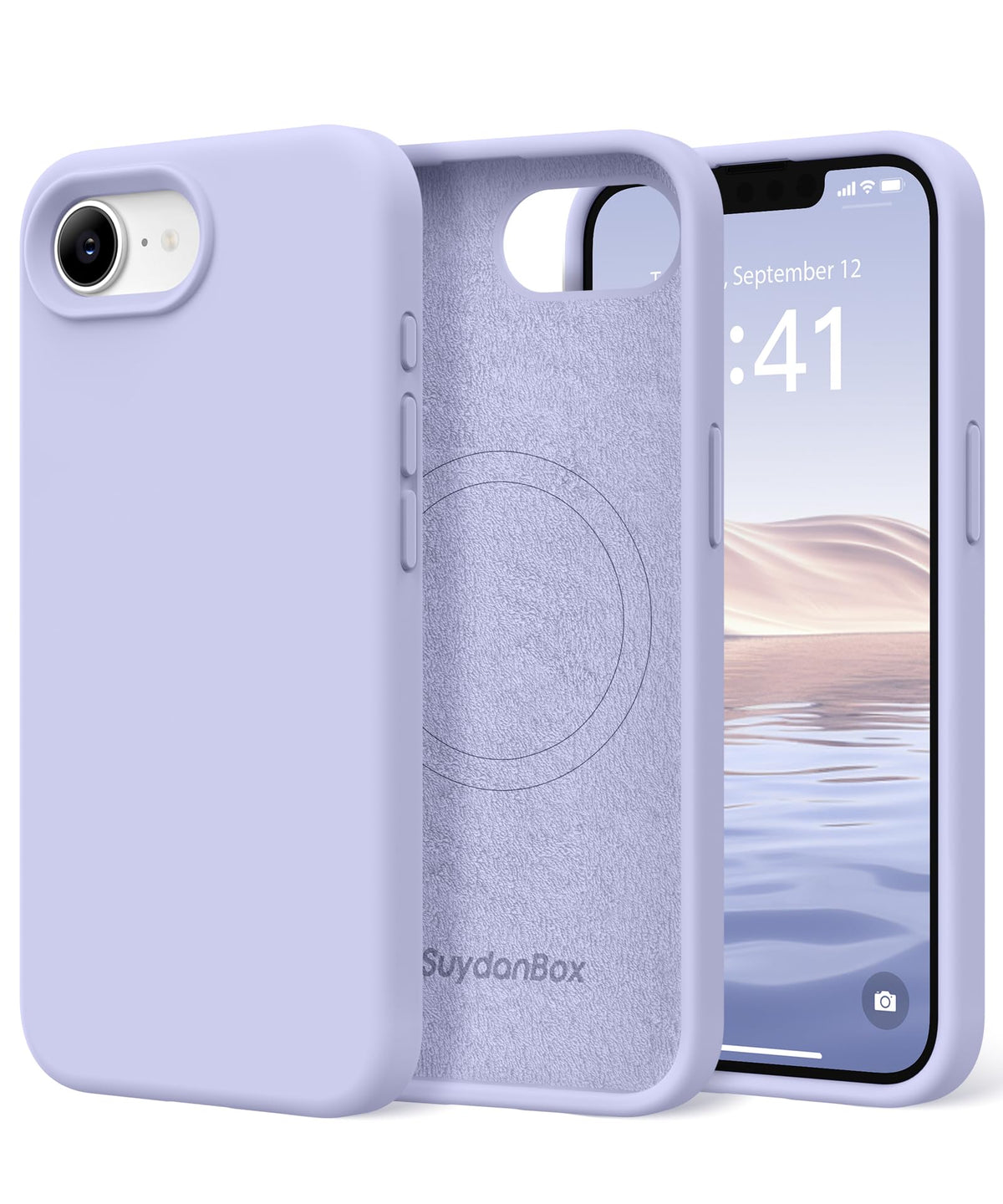 Magnetic for iPhone 17 Pro Max Case, Compatible with MagSafe, [Full Camera Protection][Screen Protector] Silicone Shockproof Protective Phone Case for iPhone 17 Pro Max 6.9", Calke Green